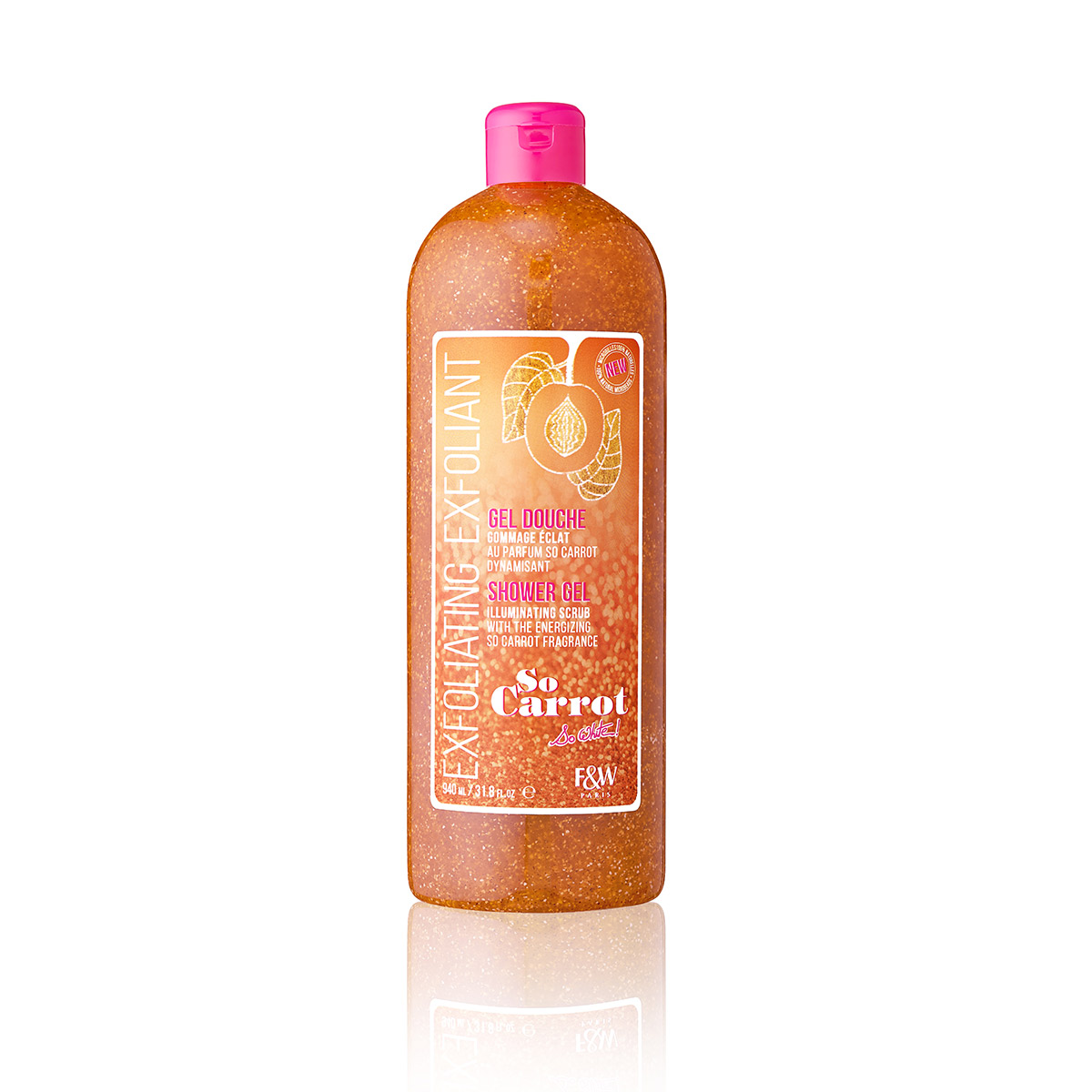 Exfoliating Shower Gel  | So Carrot