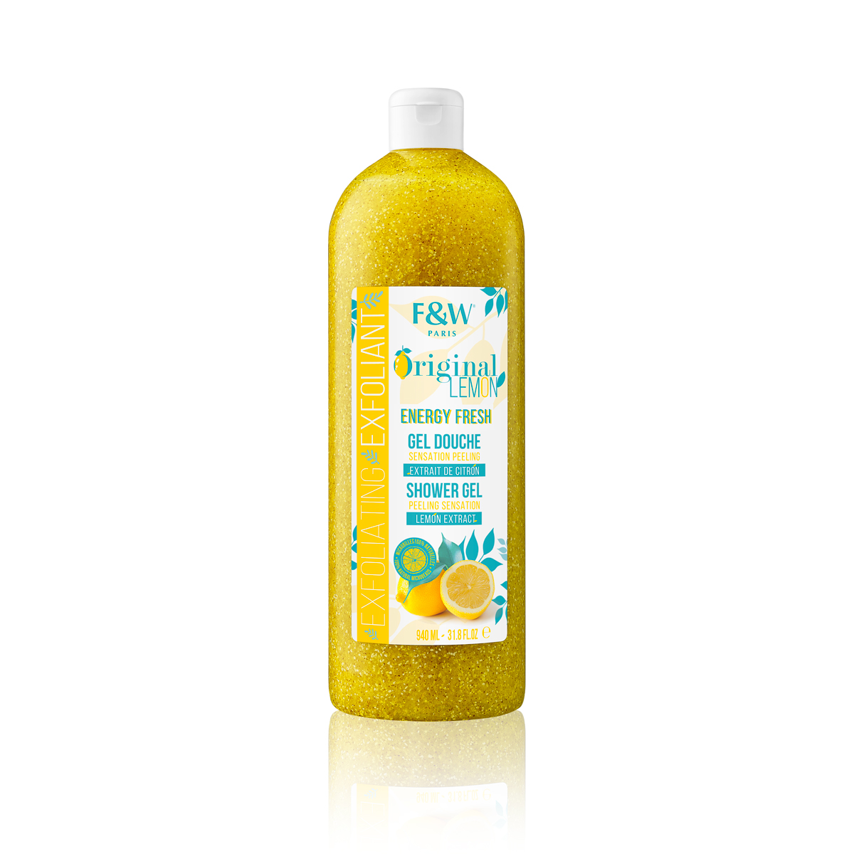 Gel Douche Exfoliant ENERGY FRESH | ORIGINAL LEMON 