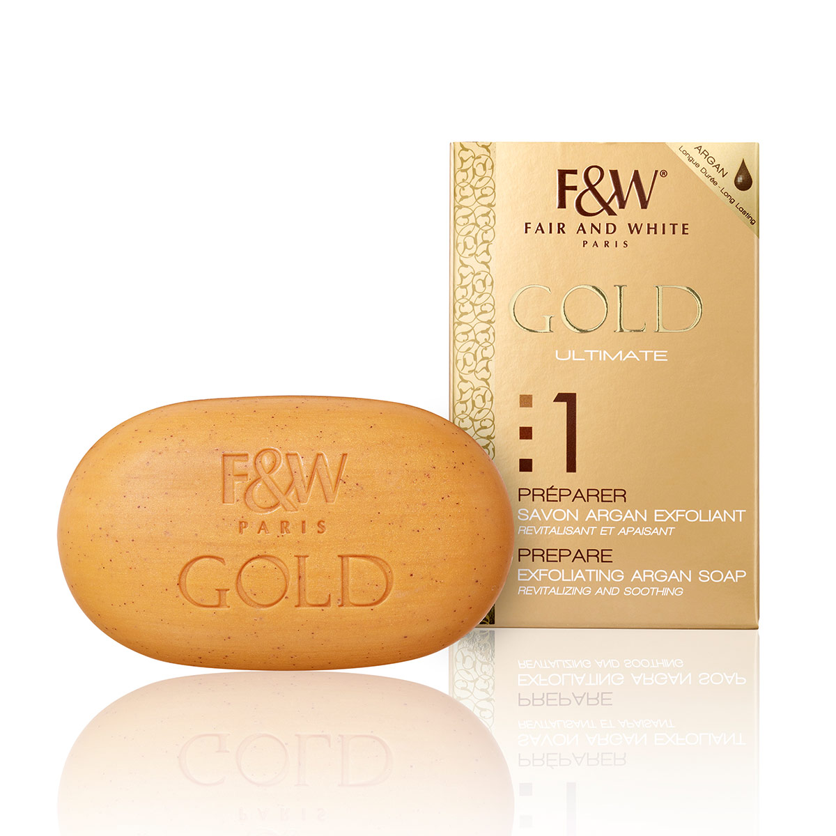 Exfoliating Argan Soap | Gold
