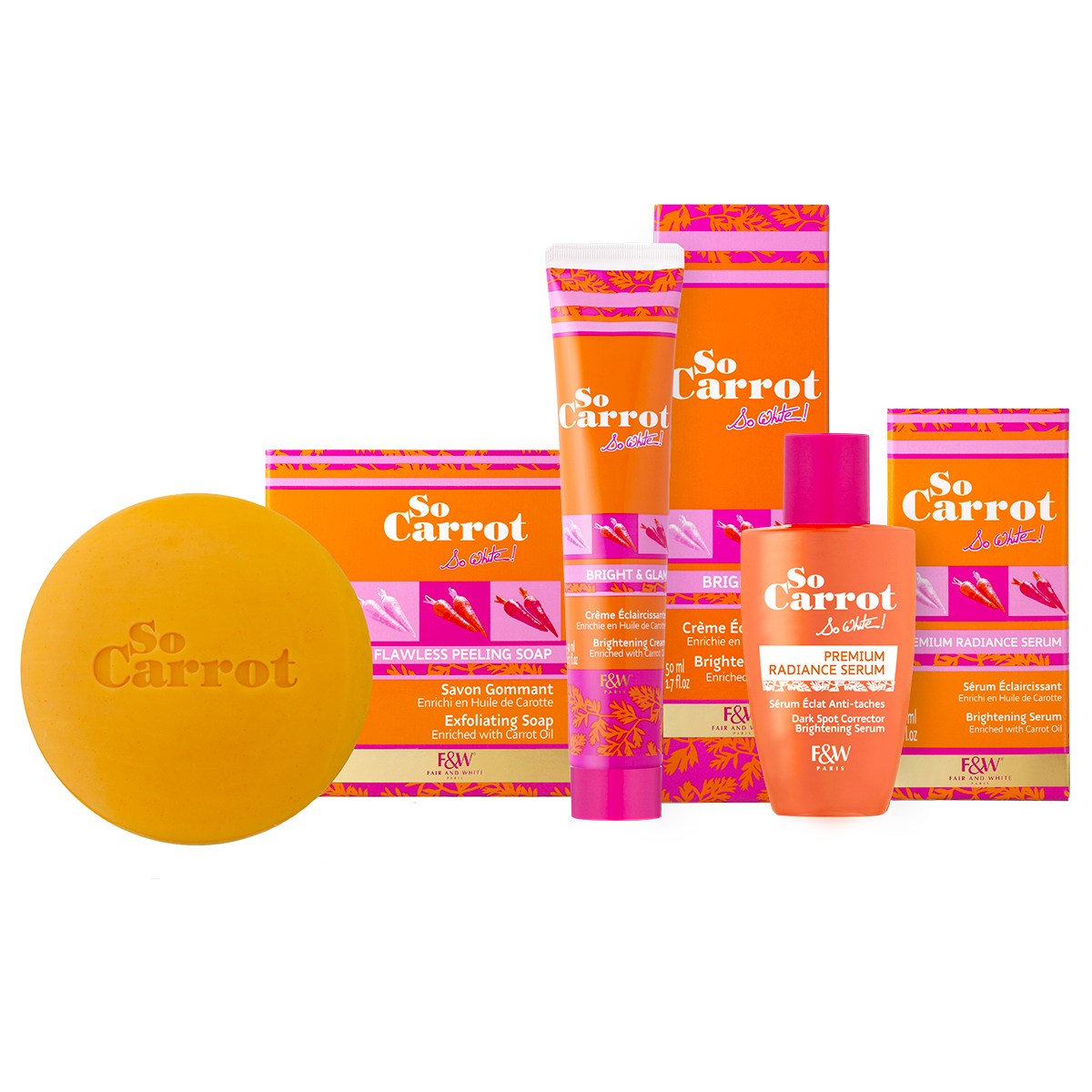 Kit So Bright - For Face | So Carrot !