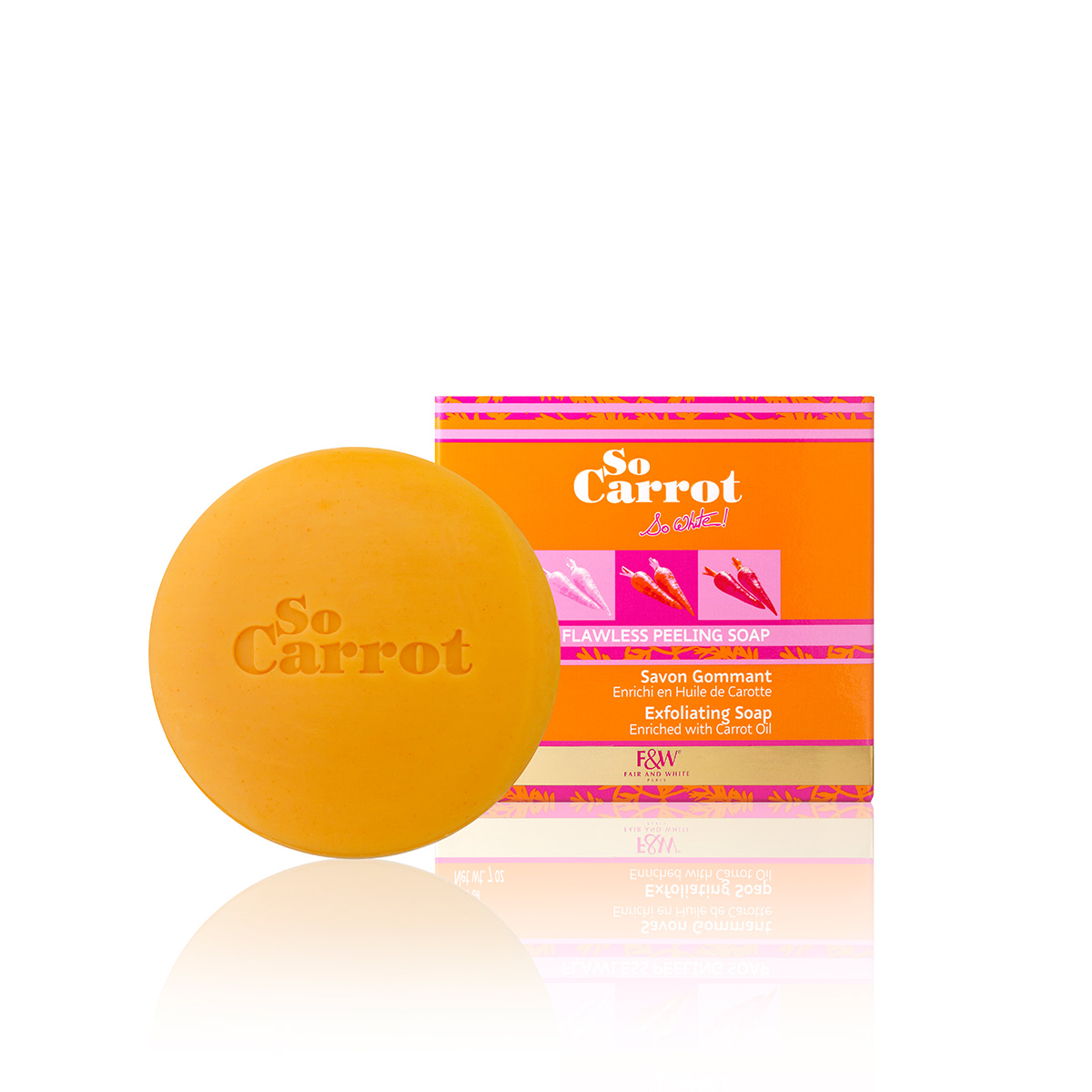 Flawless Peeling Soap - Exfoliating Soap | So Carrot !