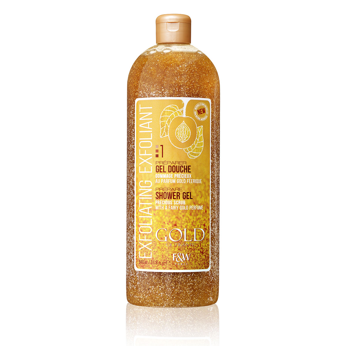 Exfoliating Shower Gel | Gold