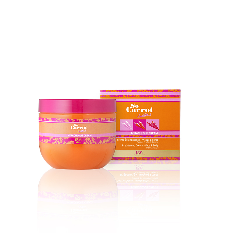Miraculous Cream - Brightening Face & Body Cream | So Carrot !
