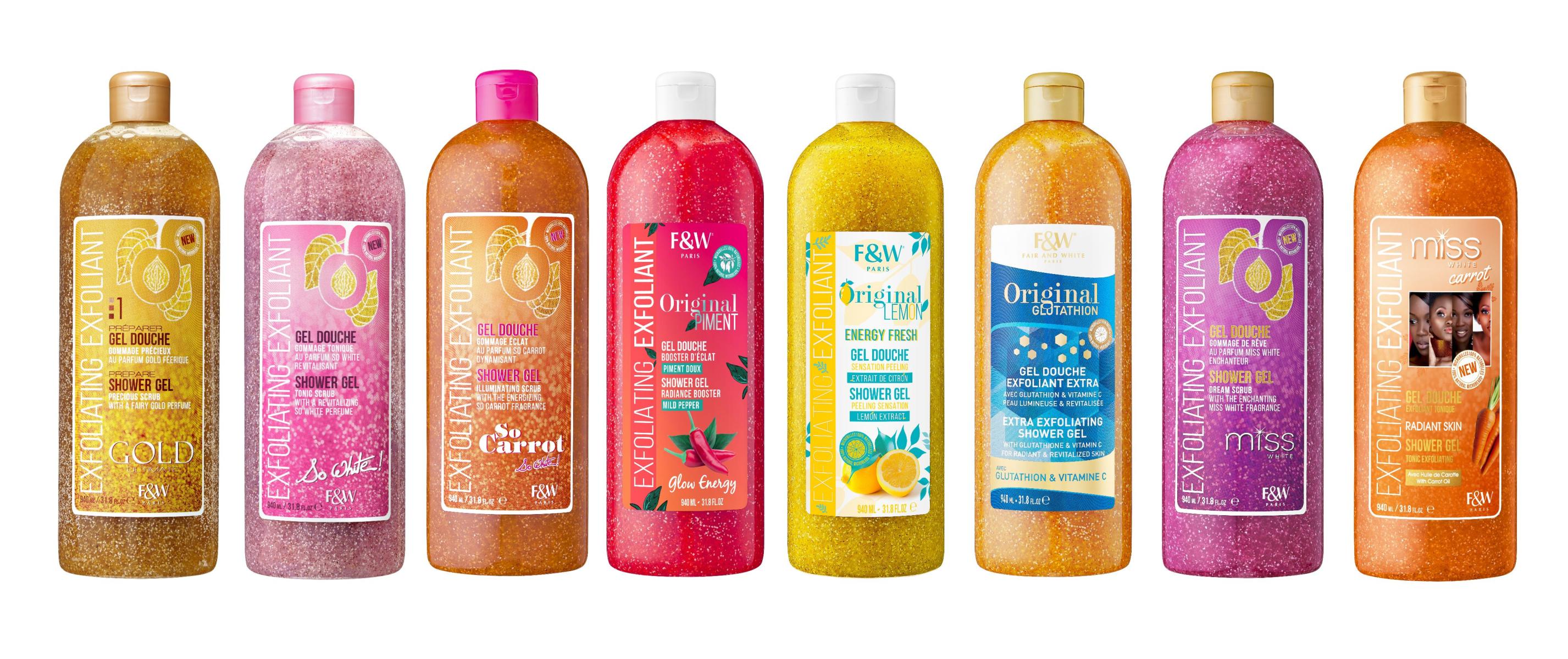 Nos gels douches exfoliants