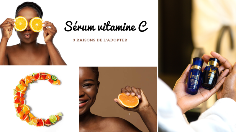 3 RAISONS D'ADOPTER UN SERUM A LA VITAMINE C