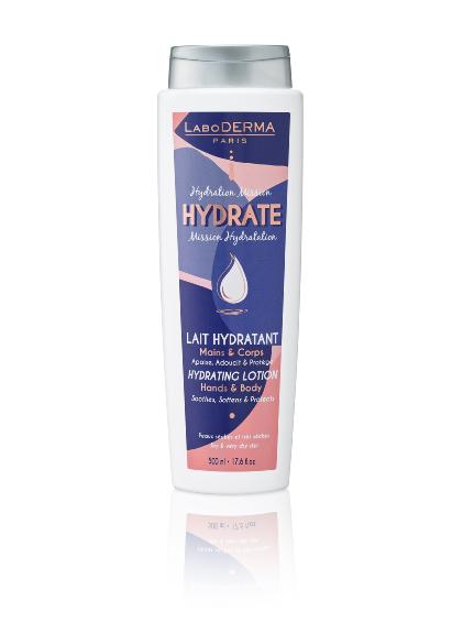 LAIT HYDRATANT CORPS, MAINS, PIEDS | LABO DERMA HYDRATE